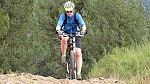 24-Heidi climbs a steep incline in Sundown NP